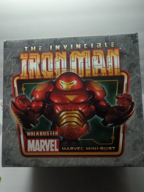 Iron Man Hulkbuster Bust Statue Bowen Designs Marvel Comics New Open Box LOOK!!!