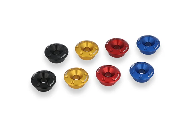 Lot De 10 Joints Tête D'Embrayage Rouge/Jaune – 8975500204, Ép. 9 Mm, Ø Int. 41 Mm, Ø Ext. 17 Mm, Pour Frein Double Conduite