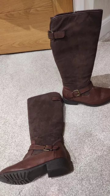 BERTIE SUEDE BOOTS Size 5 Vgc 19.99 PicClick UK