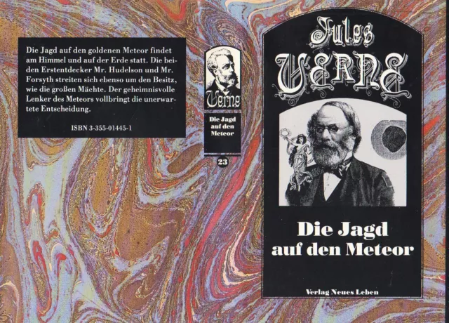 Jules Verne Band 23 "Die Jagd auf den Meteor" Verlag neues Leben GmbH Berlin