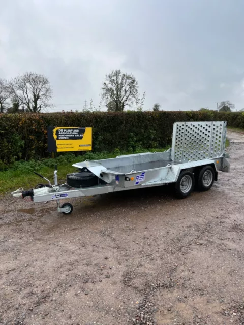 Ifor Williams Gh1054Bt !! Brand New Heavy Duty Plant Trailer, 3500 Kg Excavator