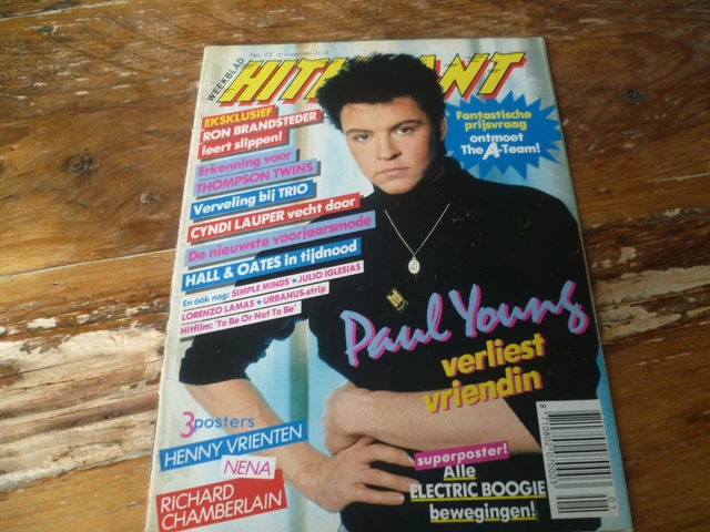 Hitkrant 1984: Paul Young/Nena/Doe Maar/Lorenzo Lamas/Mel Brooks/Cyndi Lauper