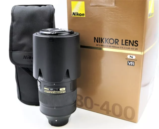 Nikon 80-400Mm F 4.5-5.6 G Swm Af-S Vr N Ed A/M, Guter Zustand