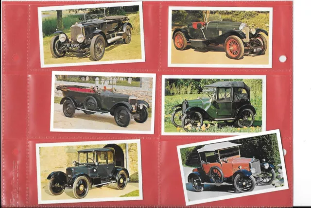 Player's Doncella - Golden Age Of Motoring - Full Set Of Large Cards - 1980