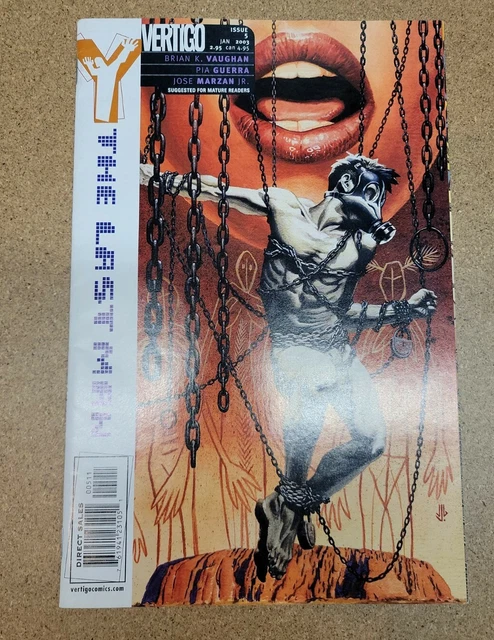 Y the LAST MAN 5 F+/VF Comic Book Brian K Vaughn DC Vertigo hc sc tpb saga