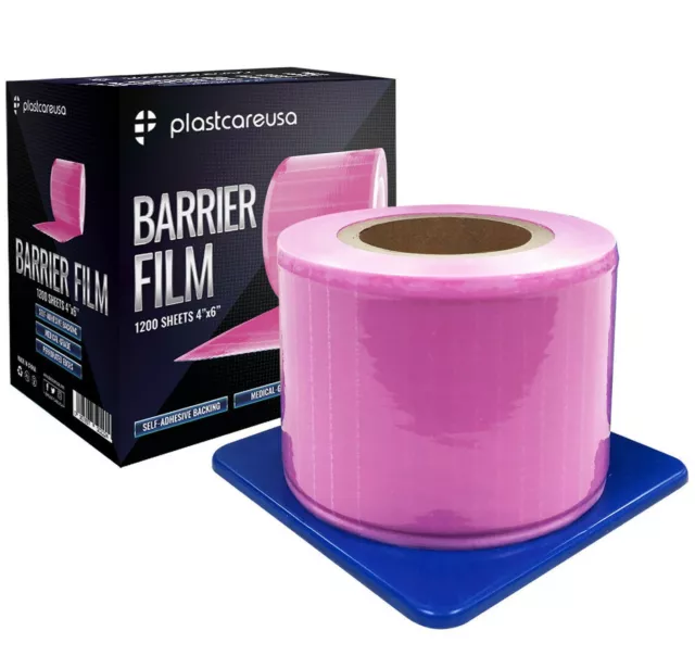 Pink Barrier Film, Plastic Sheets, Tape for Dental Tattoo Medical Adhesive Roll