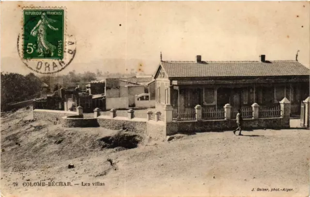 CPA AK Geiser 78 COLOMB-BÉCHAR Les villas ALGERIA (757378)