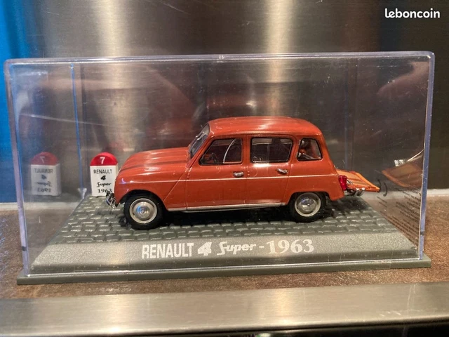 Norev 1/43 Renault 4 L Autoroutes 1963 – Version Orange, Collection France