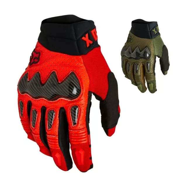 Fox Racing - Bomber Mens Off Road Motocross Dirt Bike Riding Perforated Gloves