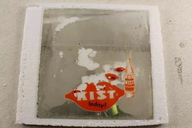 Vintage Kist Beverages Soda Pop Advertising Mirror 12" x 12"