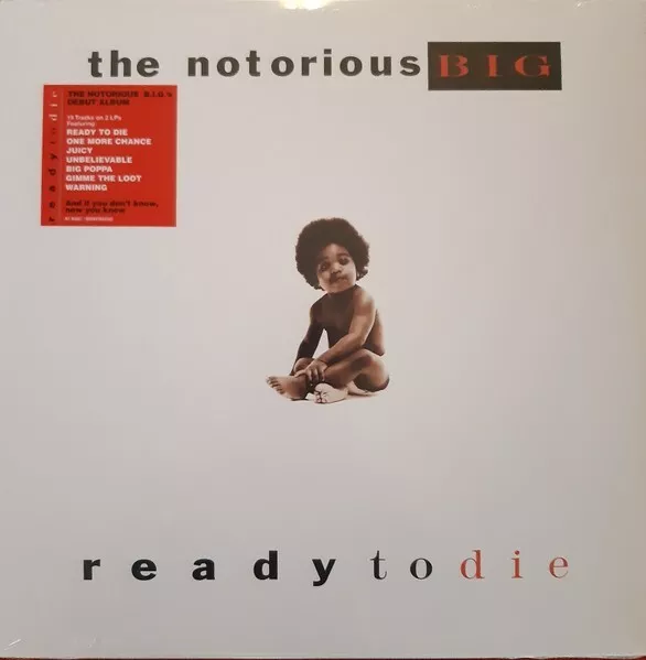 Notorious Big " Ready To Die " Sealed Euro Lp Hip Hop Rap ** Classic **