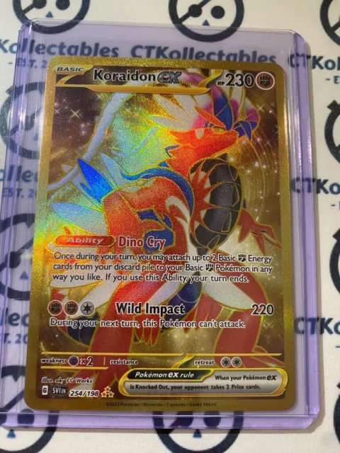 Koraidon ex sv1 254  Pokemon TCG POK Cards