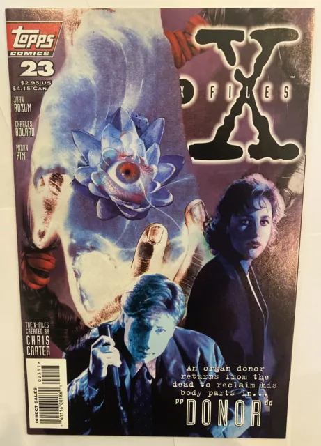 Topps The X-Files Comic Vol. 1 #23 “Donor” (1996) VF