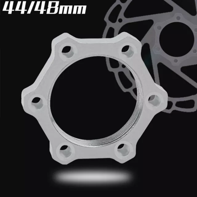 Bike Bicycle Freewheel Threaded Hub Disc/Disk Brake Rotor 6 Holes Flange Adapter