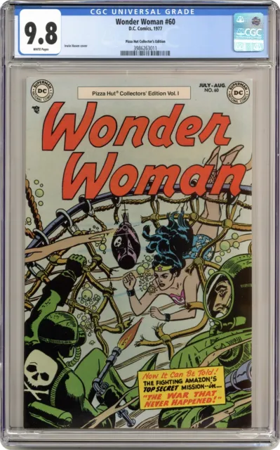 Wonder Woman Pizza Hut Collectors Edition #60 CGC 9.8 1977 3986263011