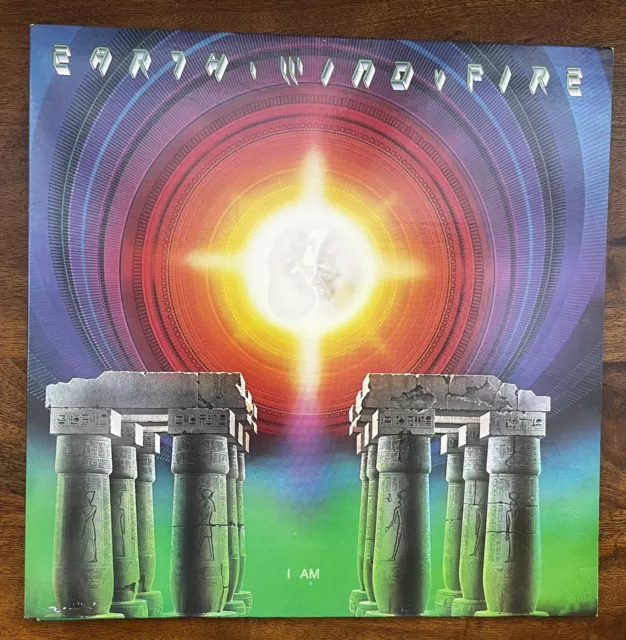 Earth Wind And Fire "I Am" UK Vinyl LP G/F First Pressing A1/B1