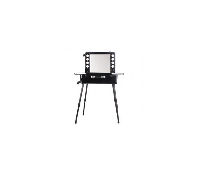 Comair Caja Herramientas beverly Hills Negro Incl. Espejo Y Iluminación