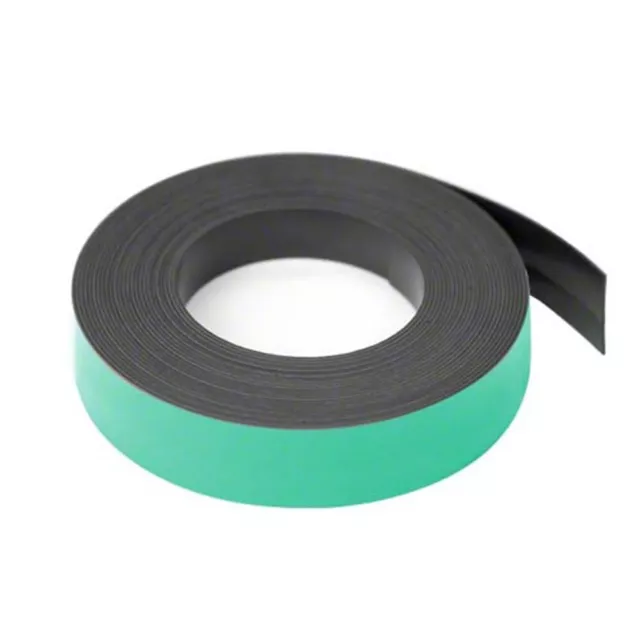 Magflex® Cinta De Rejilla Magnética Flexible De 25mm De Ancho - Verde Mate (5M)