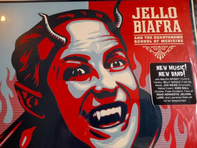 LP: Jello Biafra And The Guantanamo School of Medicine - The Audacity Of Hype