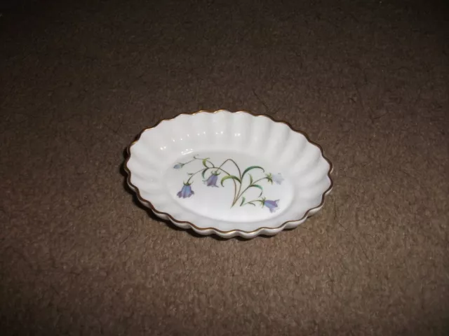 Spode China Trinket Dish-In Exc. Cond.-Appears Unused-Campanula Design-Lovely