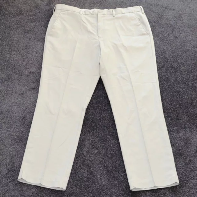 Greg Norman Stone Golf Trousers Size W38” L30” Mens Zip Fly Pant Pre Loved