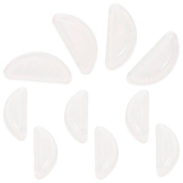 5 pares de gafas reemplazables almohadillas para la nariz gafas almohadillas para la nariz nariz nariz antideslizante