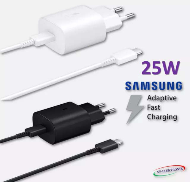 Samsung 25W Schnellladegerät EP-TA 800 Original Adapter Ladekabel Netzteil