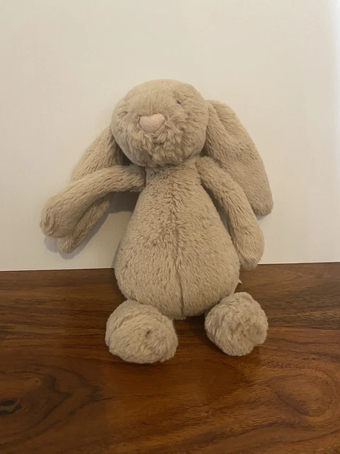 JELLYCAT - BASHFUL Beige Bunny - Soft Beanie Rabbit - Small Plush Soft ...