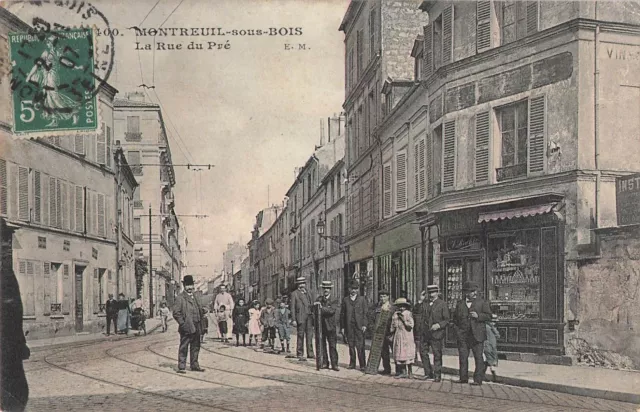 93 Montreuil-Sous-Bois Rue Du Pre Animee