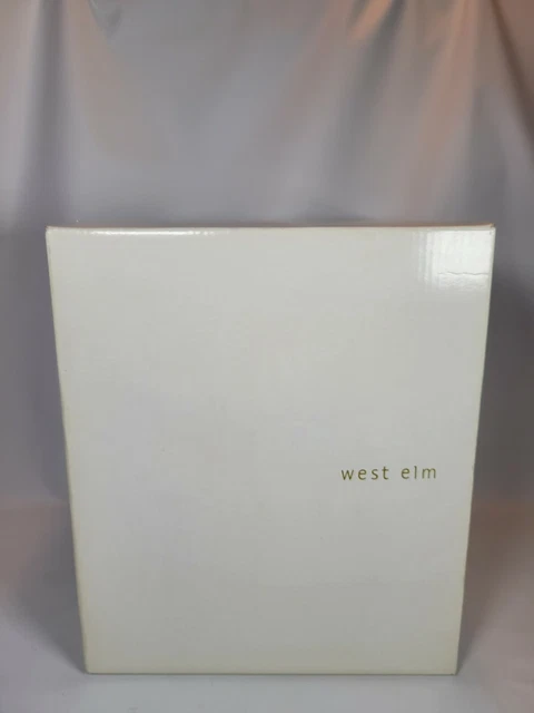 west elm Sculptural Glass Ball Pendant avo Clear/Green Tint Ceiling Light