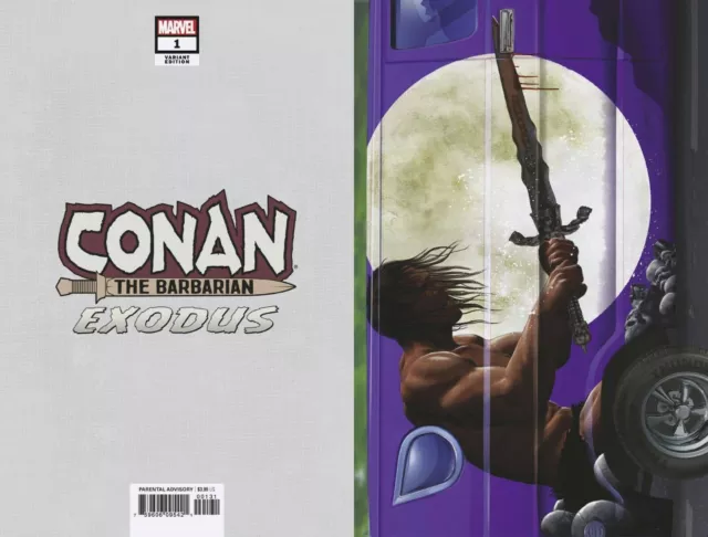 Conan The Barbarian Exodus #1 Horn Van Var 2019 Bp