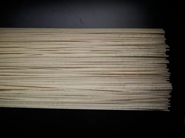 35 Holzleisten Riegelahorn 800 x 4 x 0,6 mm