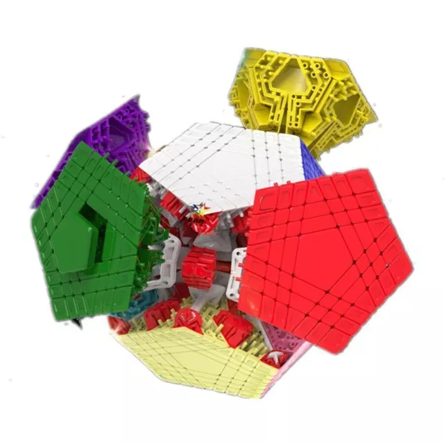 YuXin 7x7 Teraminx HuangLong Megaminx Puzzle Cube magique sans autocollant 2