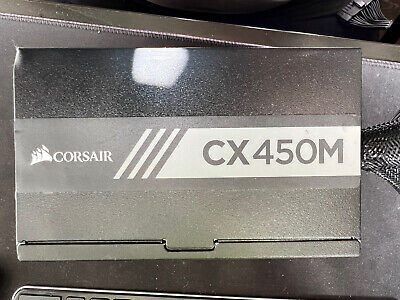 Corsair CX450M 450W Semi Modular ATX Power Supply (PSU) Faulty