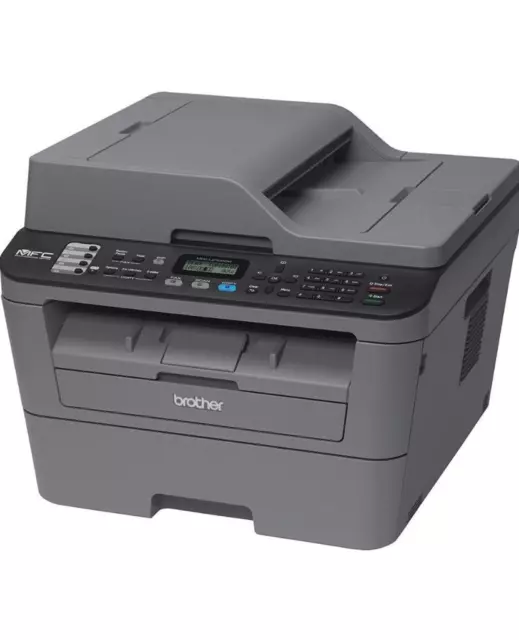 Brother MFC-L2700DW Compact Laser All-in-One Printer w DRUM/TONER