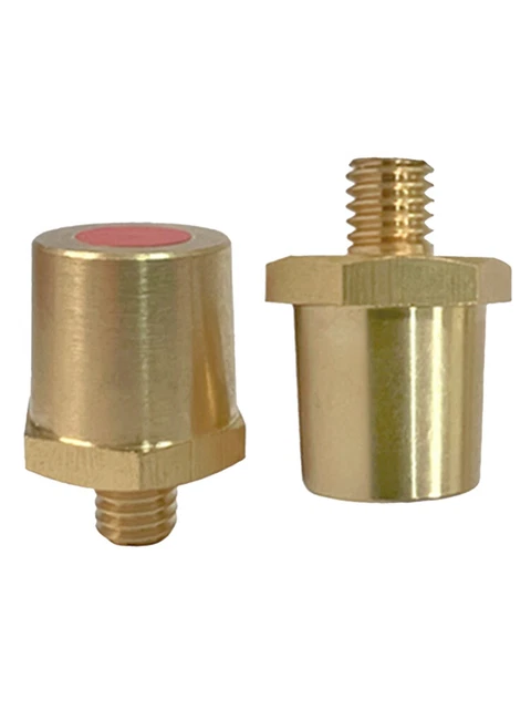 2pcs Battery Terminal Connectors Solid Brass Pole Adapter Clamps Car Accessories