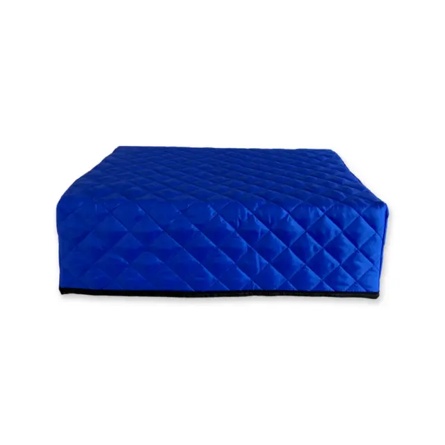 Double Quilted Turntable Dust Cover Blue, Fits Technics SL-1200/SL-1210 & more! 3