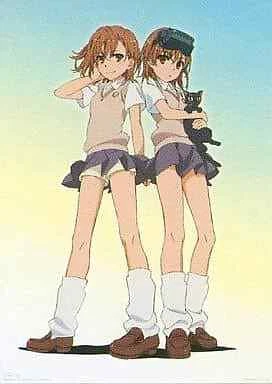Poster Animation A2 Original Misaka Mikoto Younger Sister Ichibankuji Certain Sc