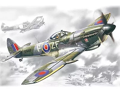 ICM48071 - ICM 1:48 - Spitfire Mk.XVI, WWII British Fighter