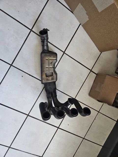 2007 Kawasaki Ninja ZX6R OEM Exhaust System Header Muffler Pipe Manifold