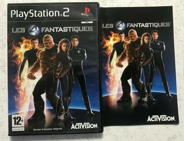Jeu PS2 : Les 4 Fantastiques / Fantastic Four - Version PAL - Édition Promo Disc - Bon état Complet