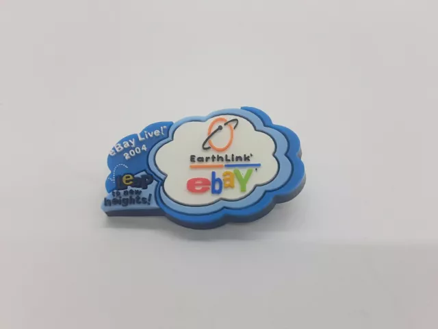 2004 eBay Live Leap To New Heights Earthlink Rubber Pin