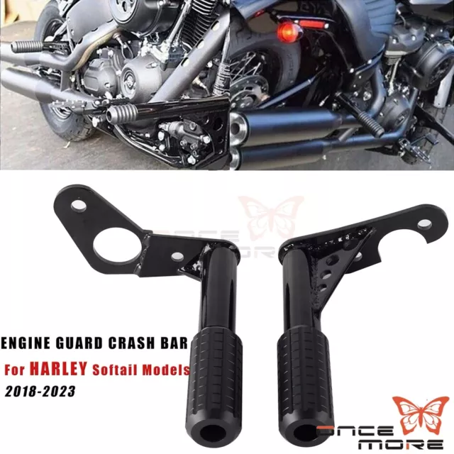 Motorcycle Highway Crash Bar Engine Guard Frame Protector For Harley Street Bob