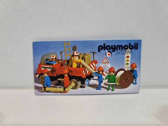 PLAYMOBIL DIFICIL MINI Catalogo 10x5 Pequeño 1975 Libro Folleto