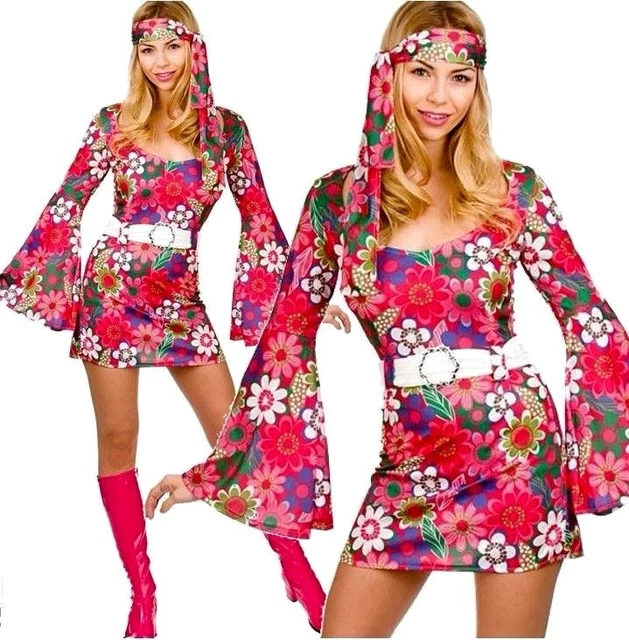 chinese dress ladies Ladies 50s 60s Poodle Costume Rock N Roll Grease Fancy Dress Outfit