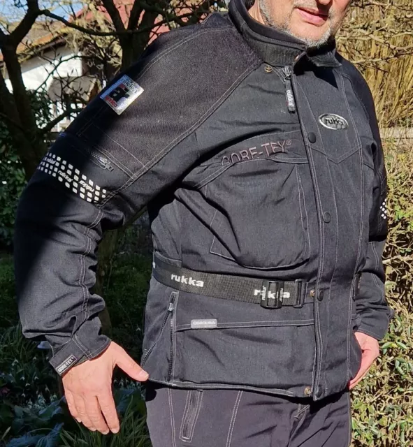 Rukka Motorradjacke Herren Gr.54,  sturzfrei, guter Zustand inkl. Protektoren