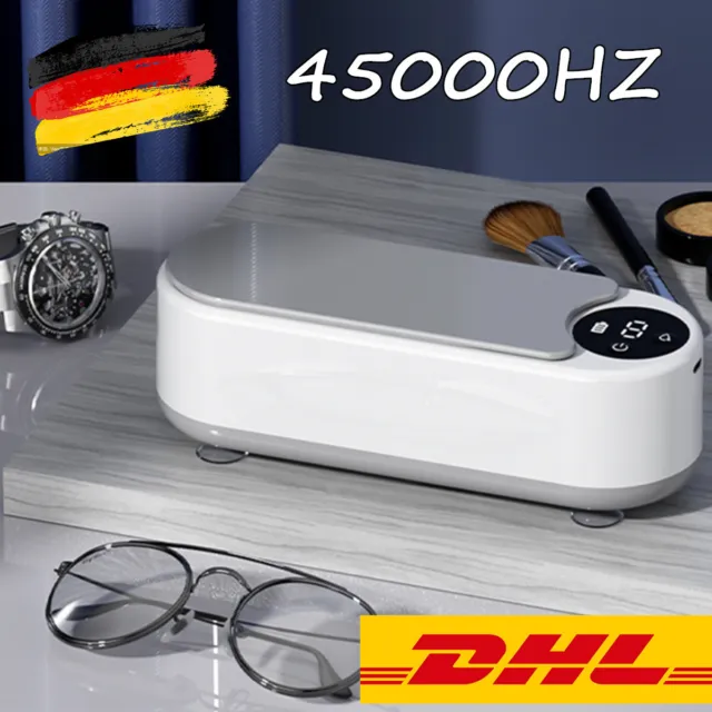 Ultraschallreinigungsgerät Ultraschallreiniger für Brille Uhren Schmuck 320ml