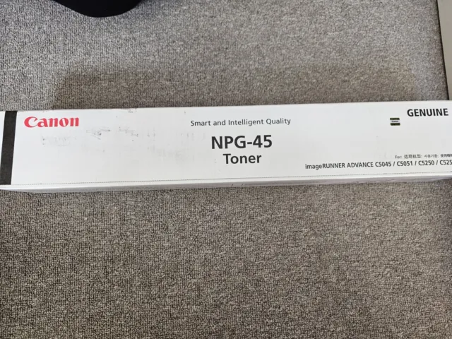 Canon NPG-45 Genuine Black Toner  - for iR Advance C5045 / C5051 / C5255