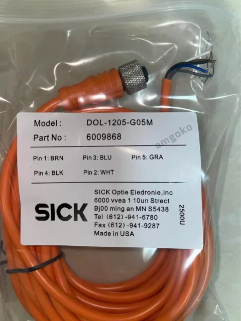 **   1PC  NEW    SICK   DOL-1205-G05M   6009868    free shipping