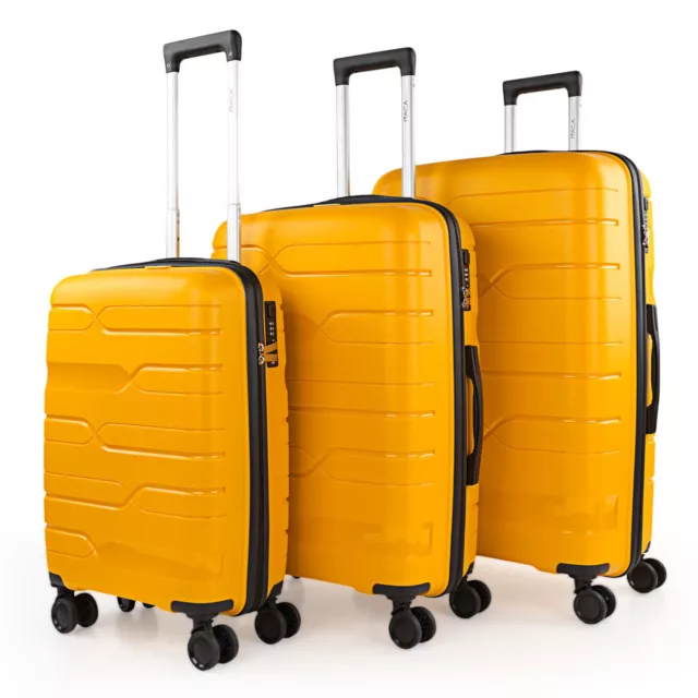 juego de maletas de viaje trolley maleta con candado TSA cabina Set 3 maletas